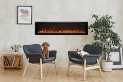 Panorama BI-XS - extra slim electric fireplace