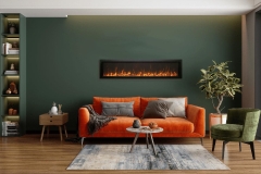 Panorama BI-XS - extra slim electric fireplace