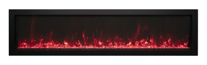 Remii extra slim electric fireplace