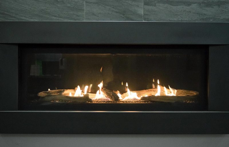 Stanford Gas Fireplace by Sierra Flame