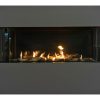 Sierra Flame - Lyon - 4 Sided, See Through Gas Fireplace - Image 2