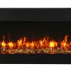 Tru-view-slim electric fireplace
