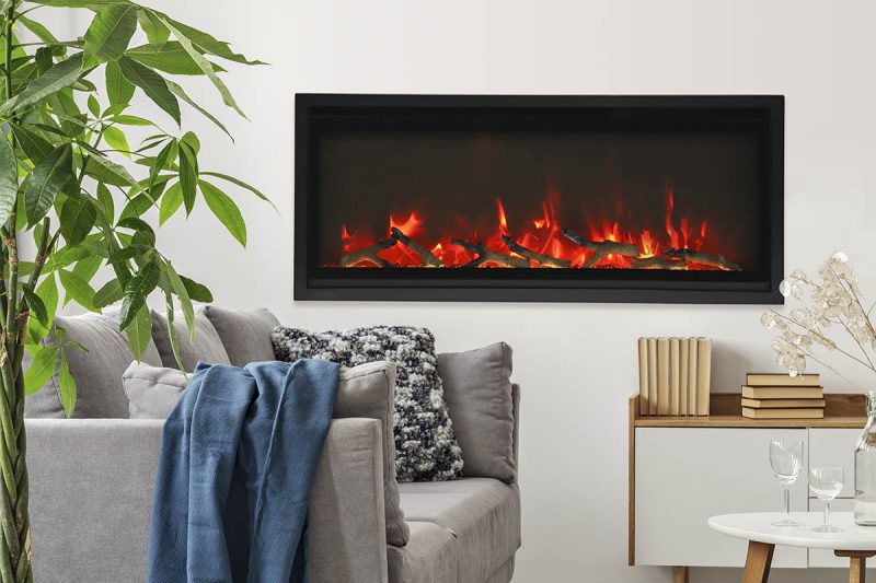 SYM Extra Slim electric fireplace