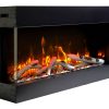 Remii 60-BAY-SLIM - 3 Sided Glass, Electric Fireplace - Image 9