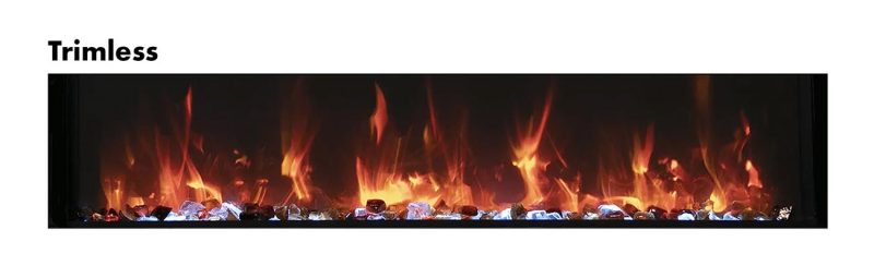 Panorama BI-SLIM electric fireplace