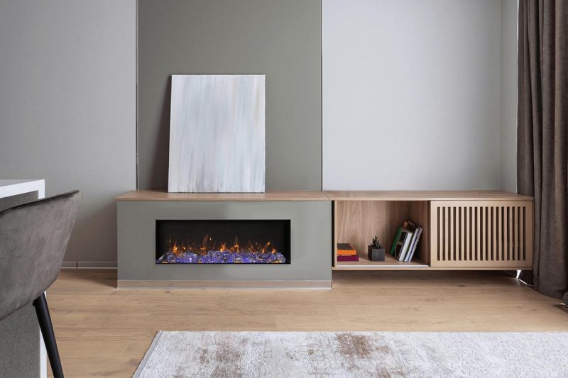 Panorama BI-SLIM electric fireplace