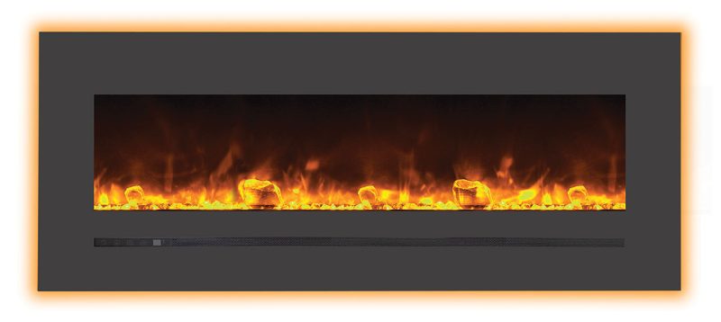 Amantii WM-FML-STL electric fireplace