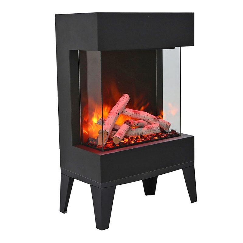 Cube-2025WM freestanding electric fireplace