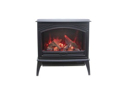 E-70 Freestand Cast Iron Electric Fireplace