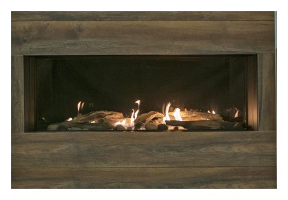 Vienna gas fireplace