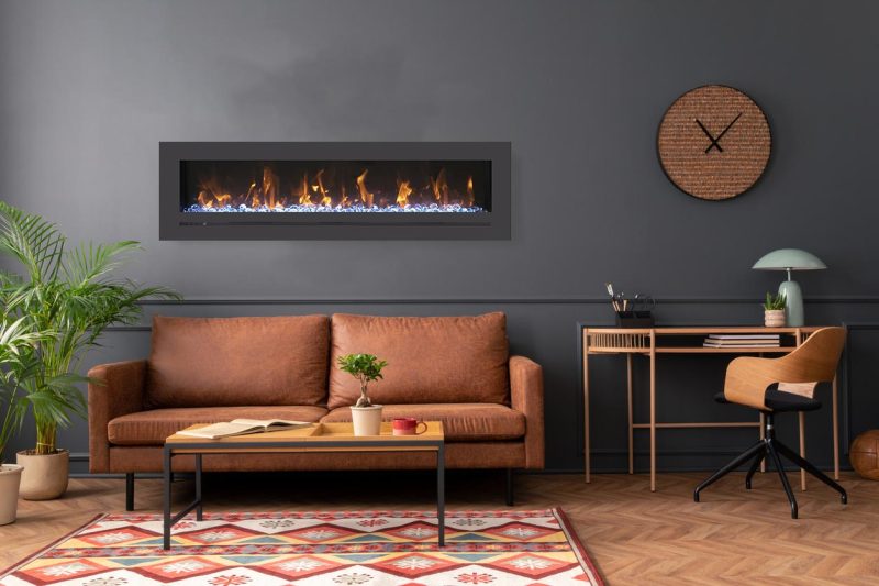 Amantii WM-FML-STL electric fireplace