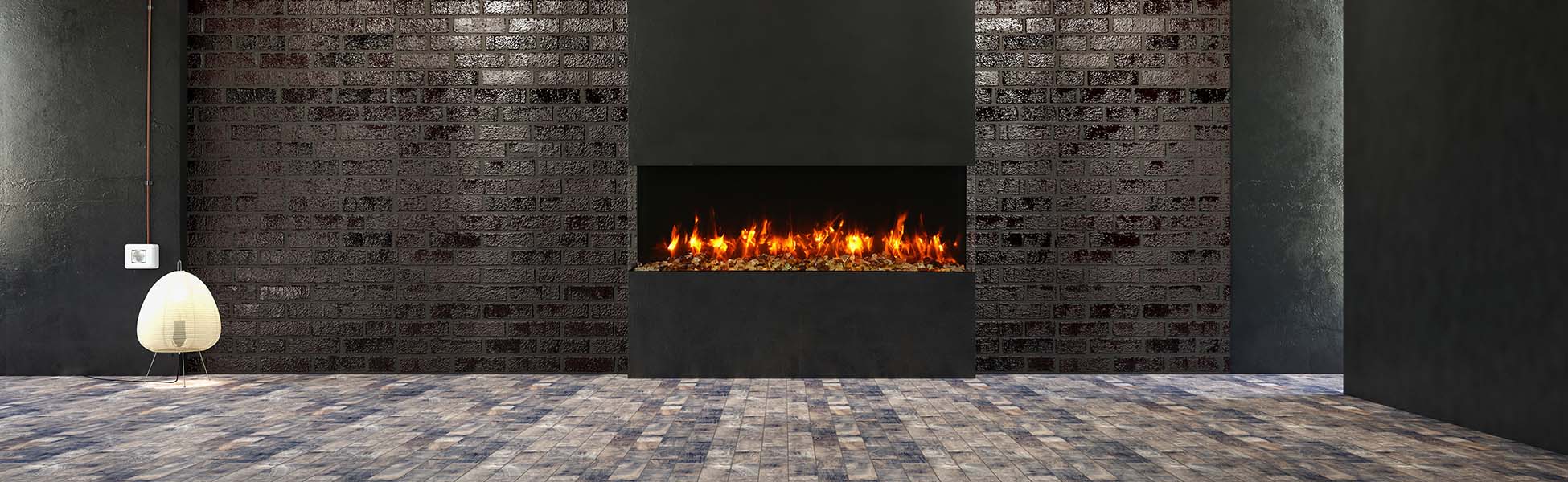 Remii 672-BAY-SLIM electric fireplace