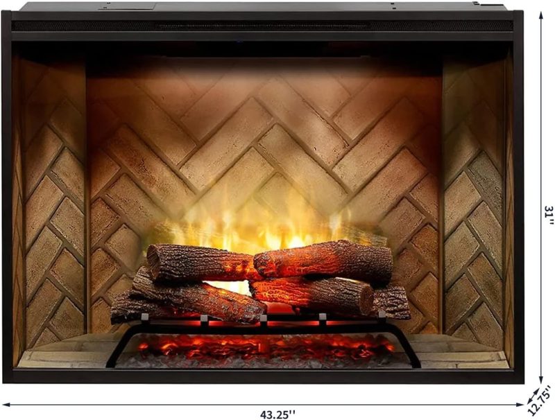 Dimplex Revillusion 42" Wide Built-In Firebox