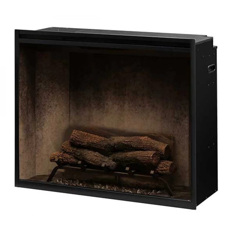 Revillusion 36" Portrait Built-In Firebox, Weathered Concrete