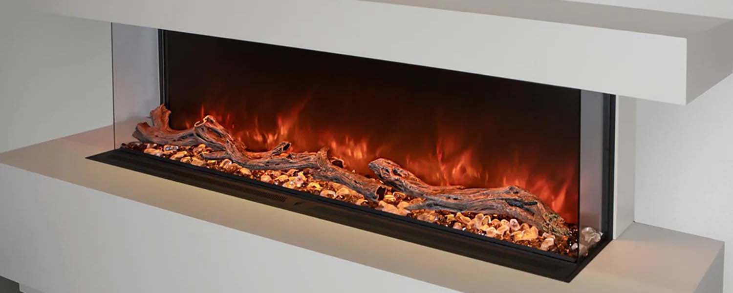 Modern Flames Landscape Pro Multi-sided 80" wide electric fireplace