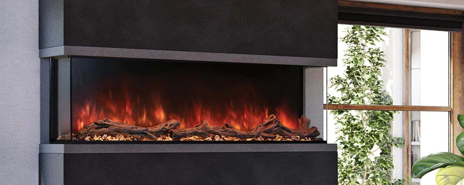 Modern Flames 68" Wide Landscape Pro Multi-Sided Electric Fireplace