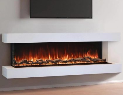 Modern Flames - 96" Landscape Pro Multi-Sided Electric Fireplace