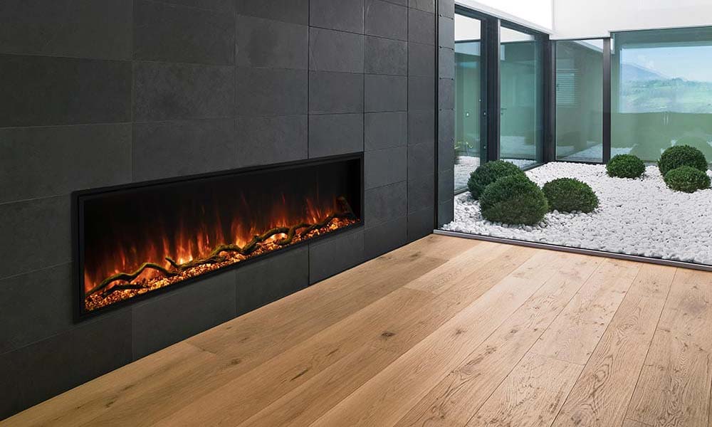 Modern Flames Landscape Pro, Slim, Linear, Electric Fireplace – 80” Wide