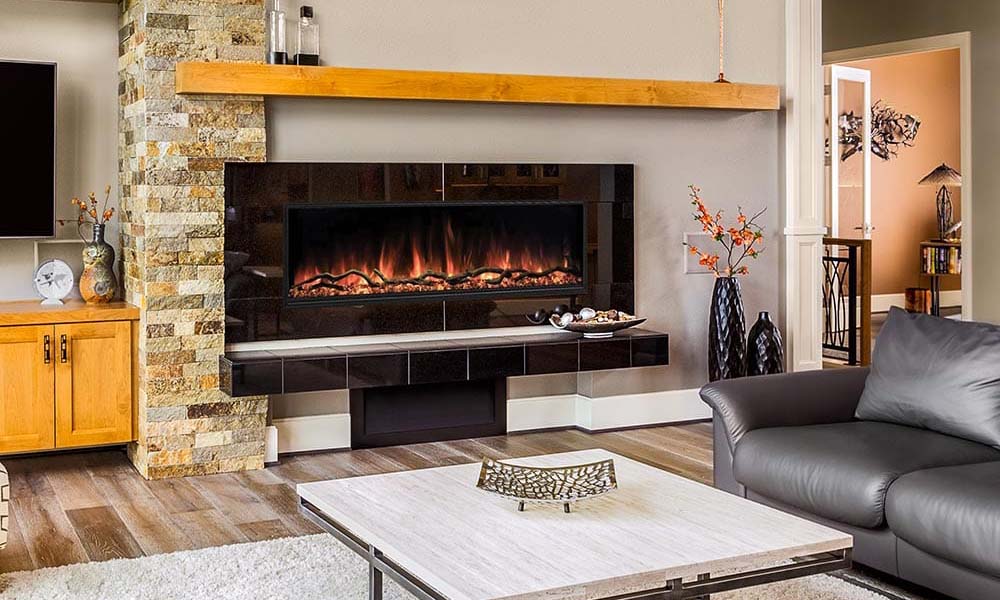 Modern Flames Landscape Pro Slim Linear Electric Fireplace – 44” Wide