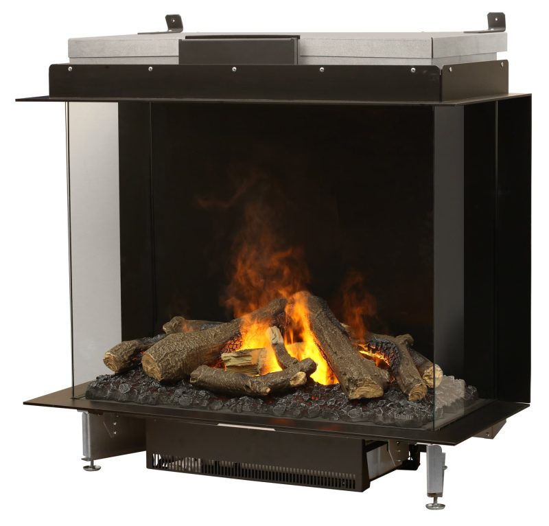 Faber e-MatriX Three-Sided Built-in Electric Firebox