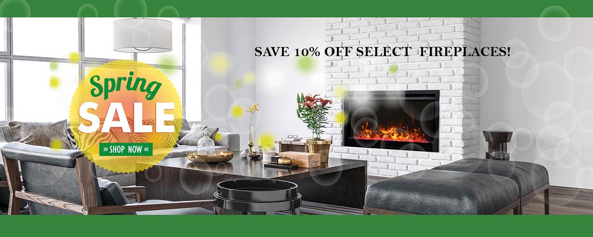 Fireplaces on sale