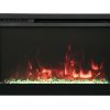 Remii 33" Classic Slim, Smart Electric Fireplace